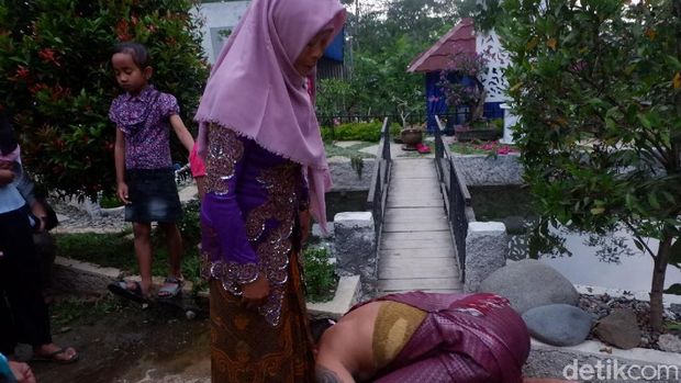 Bak Pengantin, Cakades di Banjarnegara Siraman Sebelum Coblosan