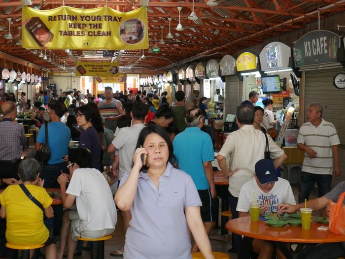 Hawker Center Pusat  Jajanan  Kaki  Lima  Tersohor di Dunia 