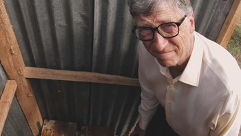 ia juga pernah meninjau sendiri sanitasi buruk di negara Afrika dan ingin mencari solusinya. Foto: (Instagram/thisisbillgates)