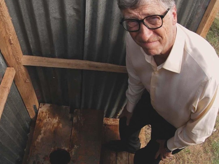 Bill Gates dan Toilet