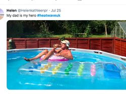 Curhat Kocak Netizen Inggris soal Cuaca Panas