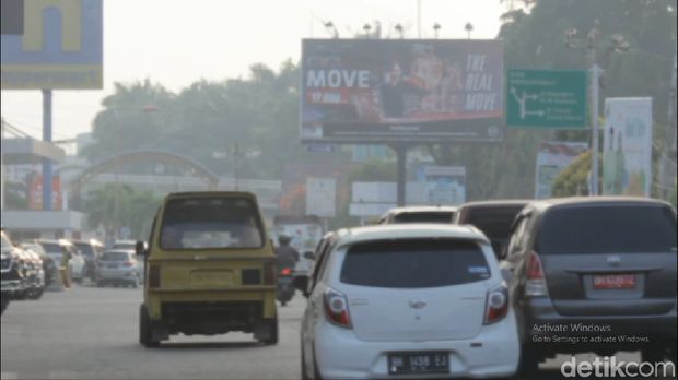 Kabut Asap Mulai Masuki Kota Jambi