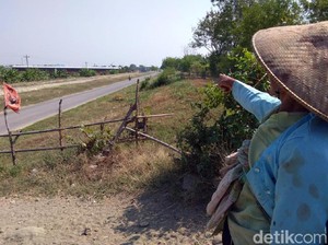 Melihat Lebih Dekat Lokasi Penampakan Pocong Bermata Merah Kedungwaru