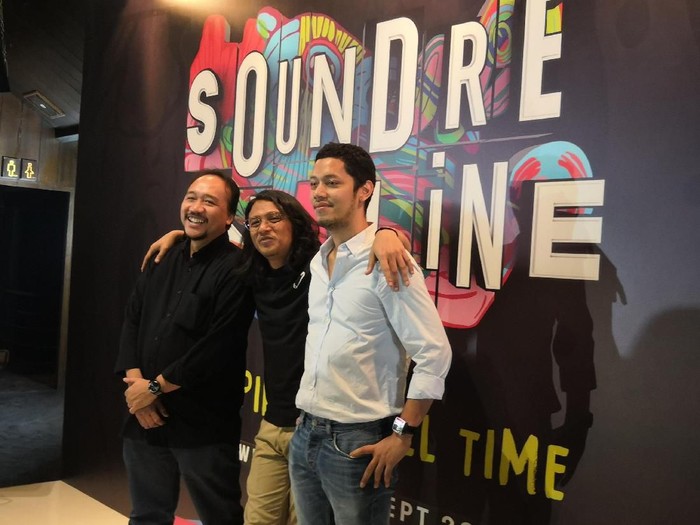 Suasana jumpa pers Soundrenaline 2019.