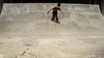 Miris Skatepark Slipi Belum Diresmikan Sudah Rusak