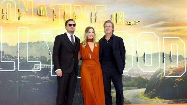 'Once Upon A Time In Hollywood':Asyiknya Nongkrong Bareng Leonardo dan Brad Pitt