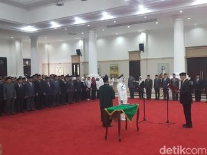 Ati Marliati Dilantik Jadi Wakil Wali Kota Cilegon
