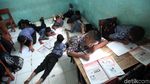 Duh,.. Miris! Pelajar SDN Tegal 04 Bogor Belajar di Lantai