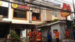 Penampakan Kebakaran di Geprek Bensu Fatmawati