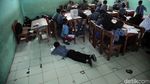 Duh,.. Miris! Pelajar SDN Tegal 04 Bogor Belajar di Lantai