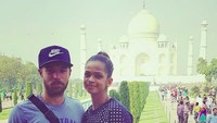 Ini saat Ramla Ali di Taj Mahal, India. (somaliboxer/Instagram)