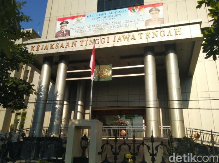 Kejaksaan Tinggi Jawa Tengah, Semarang, Rabu (31/7/2019).