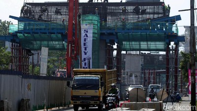 Progres Terkini Tol BORR Seksi 3A