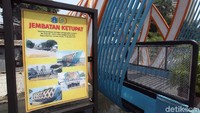 Jembatan yang memiliki panjang mencapai 12, 5 meter itu pun kini tengah menanti untuk diresmikan oleh Gubernur DKI Jakarta Anies Baswedan.