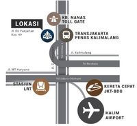 Tamansari Skyhive Apartment, Hunian Fully Furnished Dekat LRT dan CBD