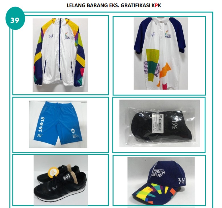KPK Buka Lelang, dari Suvenir Asian Games hingga Foto Anies-Sandiaga KPK Buka Lelang, dari Suvenir Asian Games hingga Foto Anies-Sandiaga