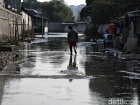 Ngeri! Air Laut Sudah Sampai Monas