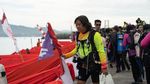Foto Rekor Guinness di Manado, Rangkaian Penyelam Terpanjang