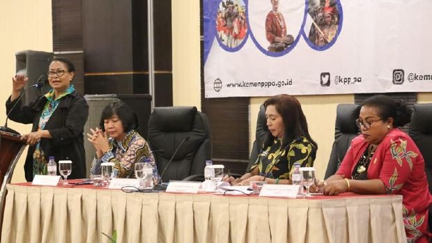 Bertemu Tokoh Adat Papua, Menteri PPPA Bicara Kesetaraan Gender