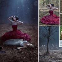 Seniman digital asal Ukraina Viktoria Solidarnyh membuat karya yang banyak mendapat pujian netizen. Viktoria mengedit sejumlah foto sederhana dengan menggabungkannya menjadi sebuah foto yang hasilnya bak ada di negeri dongeng. Foto: Dok. BoredPanda/Instagram @viktoriasolidarnyh