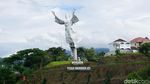 Foto: Patung Yesus Memberkati di Manado Bikin terkesima