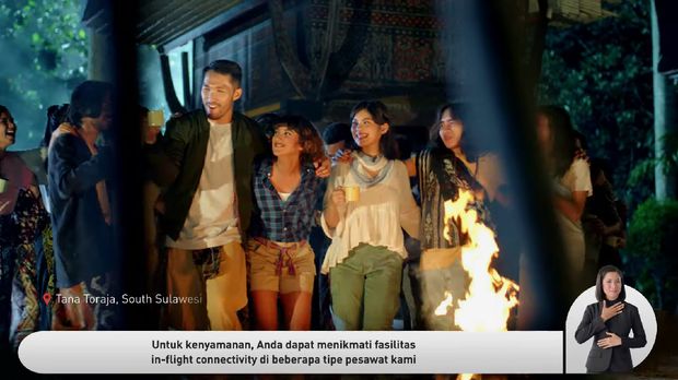 Garuda Indonesia Pamer Keindahan Nusantara Lewat Video Keselamatan