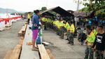 Foto Rekor Guinness di Manado, Rangkaian Penyelam Terpanjang