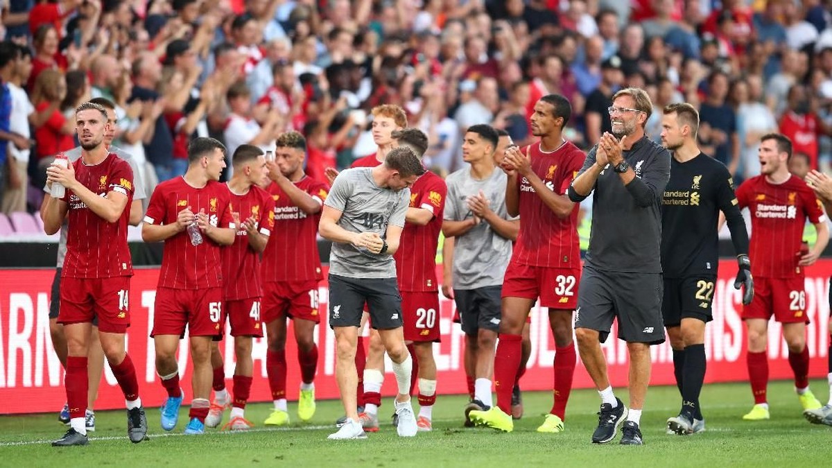Liverpool masih punya ambisi sama di Liga Inggris 2019/2020: menyudahi puasa juara Liga Inggris (REUTERS/Denis Balibouse)