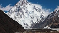 Di perbatasan ini pula, terlihat Pegunungan K2 yang tertinggi kedua di dunia. (iStock)