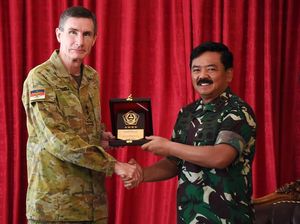 Panglima TNI Terima Kunjungan Pangab Australia
