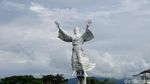 Foto: Patung Yesus Memberkati di Manado Bikin terkesima