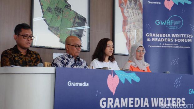 Gaet Generasi Milenial, 45 Penulis Tampil di GWRF 2019
