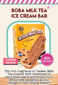 Kreasi Baru Es Krim Stik Rasa Boba yang Jadi Incaran Foodies 