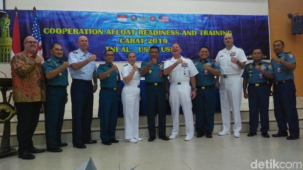 TNI AL Latihan Bersama Militer Amerika untuk Pererat Hubungan