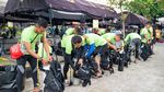 Foto Rekor Guinness di Manado, Rangkaian Penyelam Terpanjang