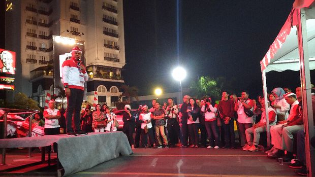 Bima Arya saat memberikan sambutan.