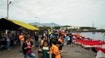 Foto Rekor Guinness di Manado, Rangkaian Penyelam Terpanjang
