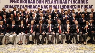 KONI Pusat Lantik Pengurus Baru