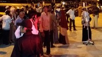 Kepanikan juga terjadi di Rumah Sakit Malimping, Lebak, Banten, Jumat (2/8/2019). ANTARA FOTO/Sofi Mahalili.