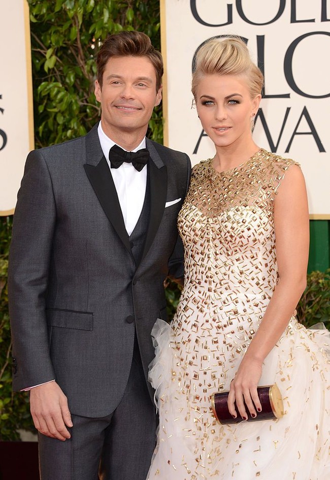 Hubungan Ryan Seacrest dan Julianne Hough berakhir pada 2013 setalah tiga tahun bersama. Setiap hubungan, tidak ada yang salah atau buruk, tapi tidak ada juga yang benar, kata bintang film Rock of Ages itu kepada majalah RedBook tentang kisah percintaannya dengan Ryan. (Foto: Getty Images)