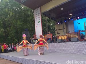 Alunan Gamelan hingga Dangdut Bergema di Moskow