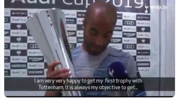 Pertanyaan yang sama diajukan netizen ini. Audi Cup diikuti hanya empat klub yakni Tottenham, Fenerbahce, Bayern Munich serta Real Madrid. Foto: Twitter