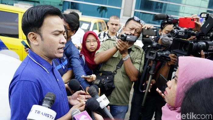Ruben Onsu saat ditemui di studio Trans TV.