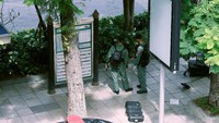 Sebelumnya, kepolisian Thailand juga menemukan dua paket bom palsu di dekat lokasi pertemuan menlu ASEAN berlangsung. Polisi pun langsung mengerahkan tim penjinak bahan peledak ke lokasi tersebut. Soe Zeya Tun/Reuters.