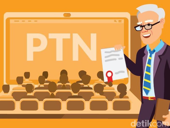 Ilustrasi Fokus Rektor Asing untuk PTN (Andhika Akbarayansyah/detikcom)