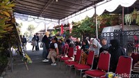 Kondisi terkini di rumah duka Agung Hercules. Foto: Dony/detikHOT