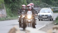 Dalam petualangan tersebut, Darius dan Donna mengaku mendapat banyak tantangan di sepanjang perjalanan. Foto. Istimewa.