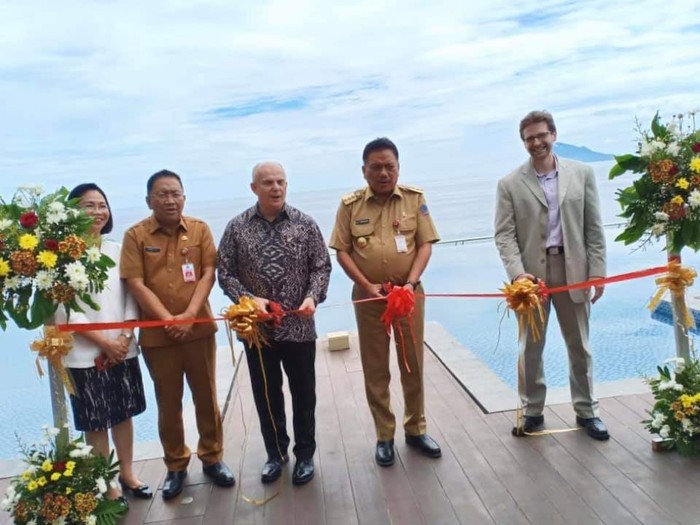 Bareng Dubes AS, Olly Resmikan Investasi Budidaya Ikan Lepas Pantai