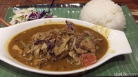 Saat memesan tongseng, harganya dibanderol sekitar Rp 150 ribu. Meski mahal, rasanya pas dan mengobati rindu masakan Indonesia di Melbourne. (Rahmayoga/detikcom)