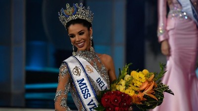 Foto: Thalia Olvino, Mahasiswi Cantik Pemenang Miss Venezuela 2019